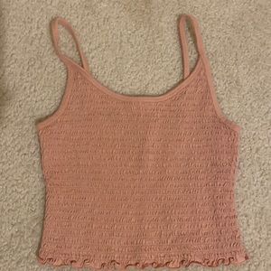 pink classic tank top